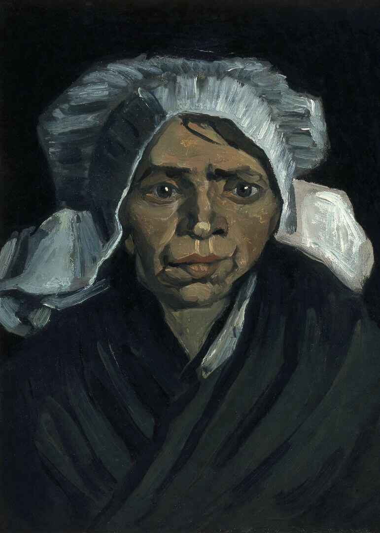 Head of a Peasant Woman (1884)
