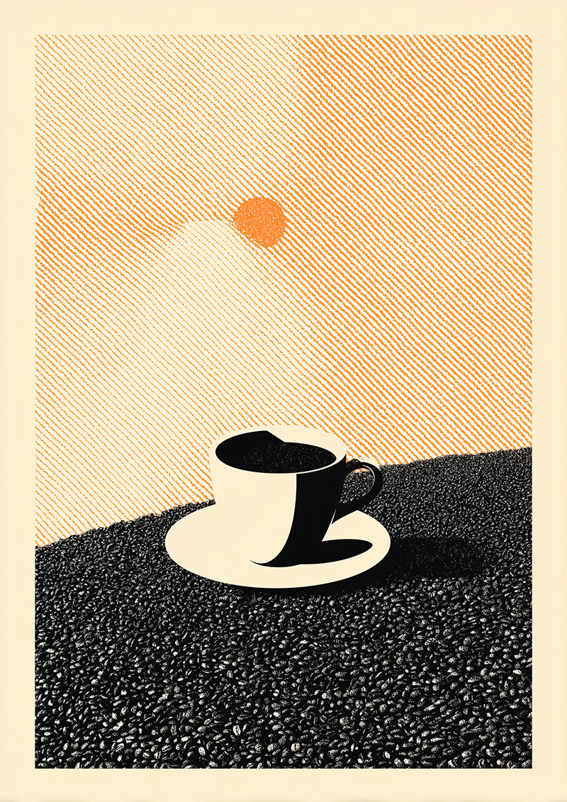 Hot Retro Coffee