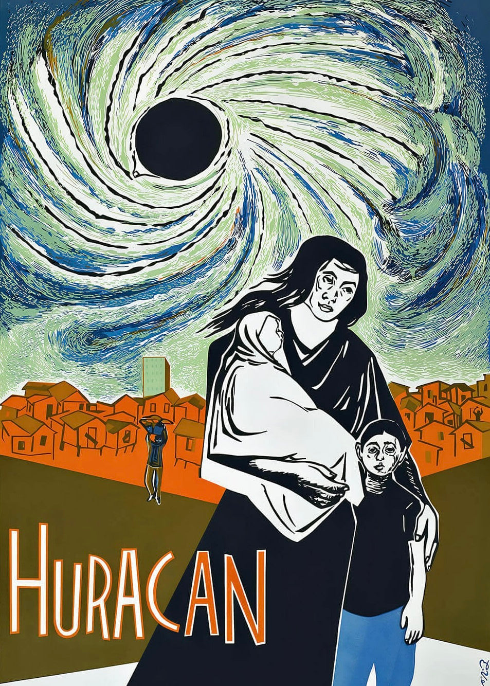 Huracan Eduardo Vera Cortés - plakat fra Friends
