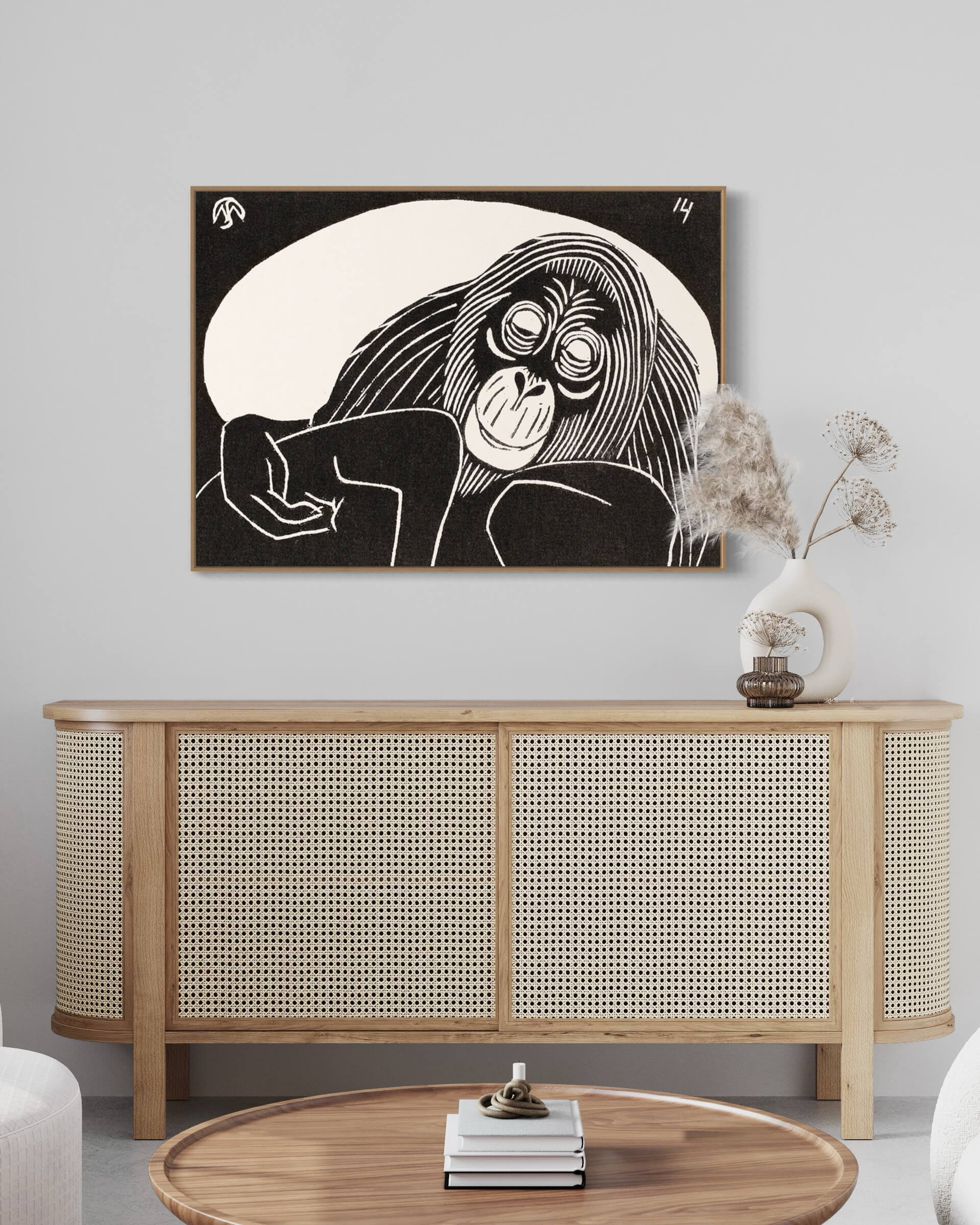 Orangutan af Samuel Jessurun