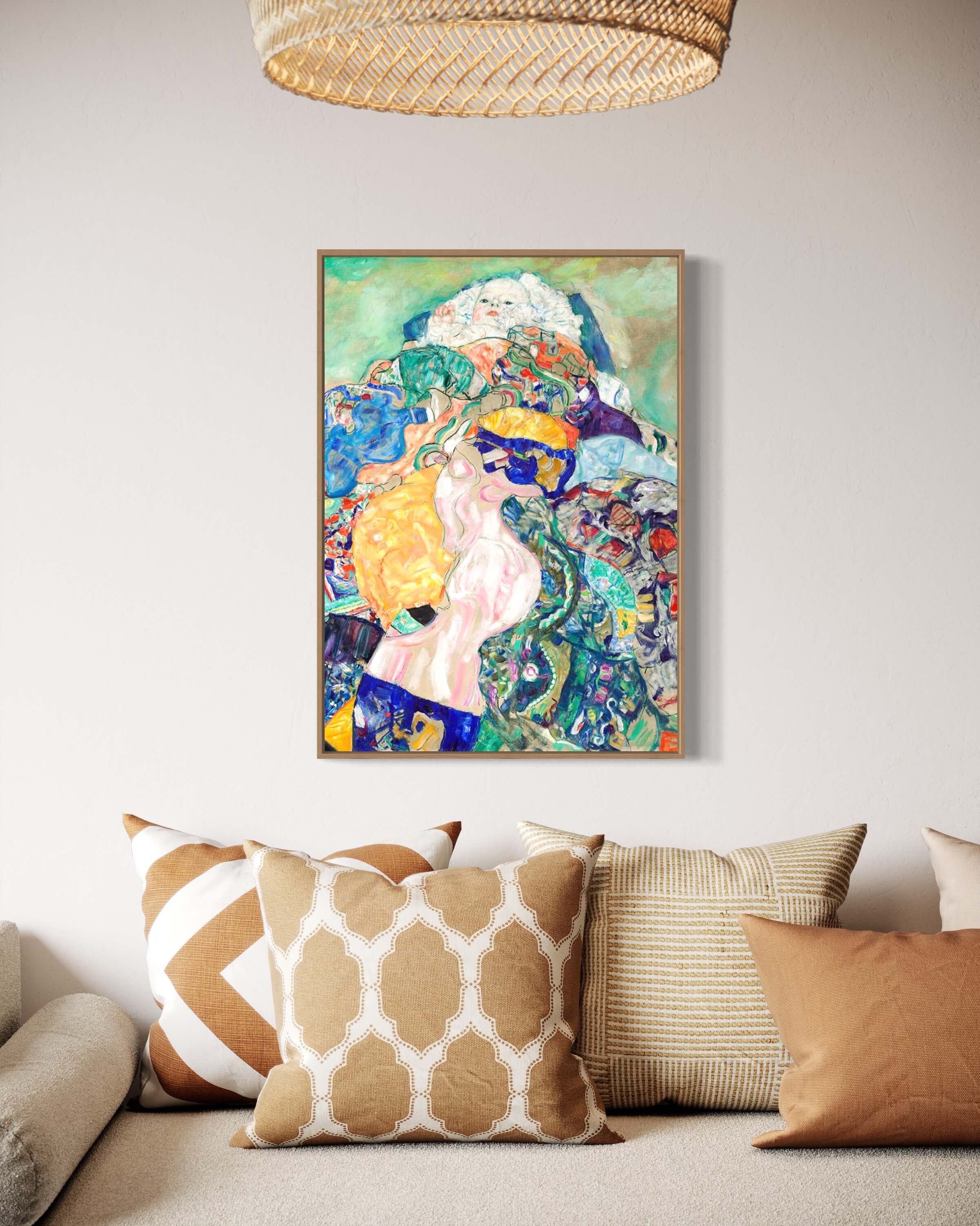 Baby Cradle - Gustav Klimt