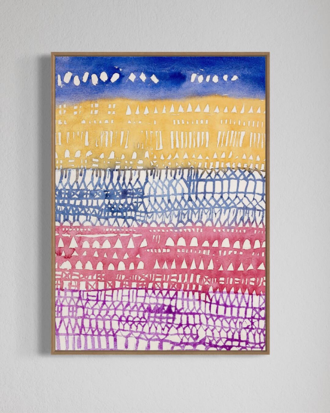 Old City af Paul Klee