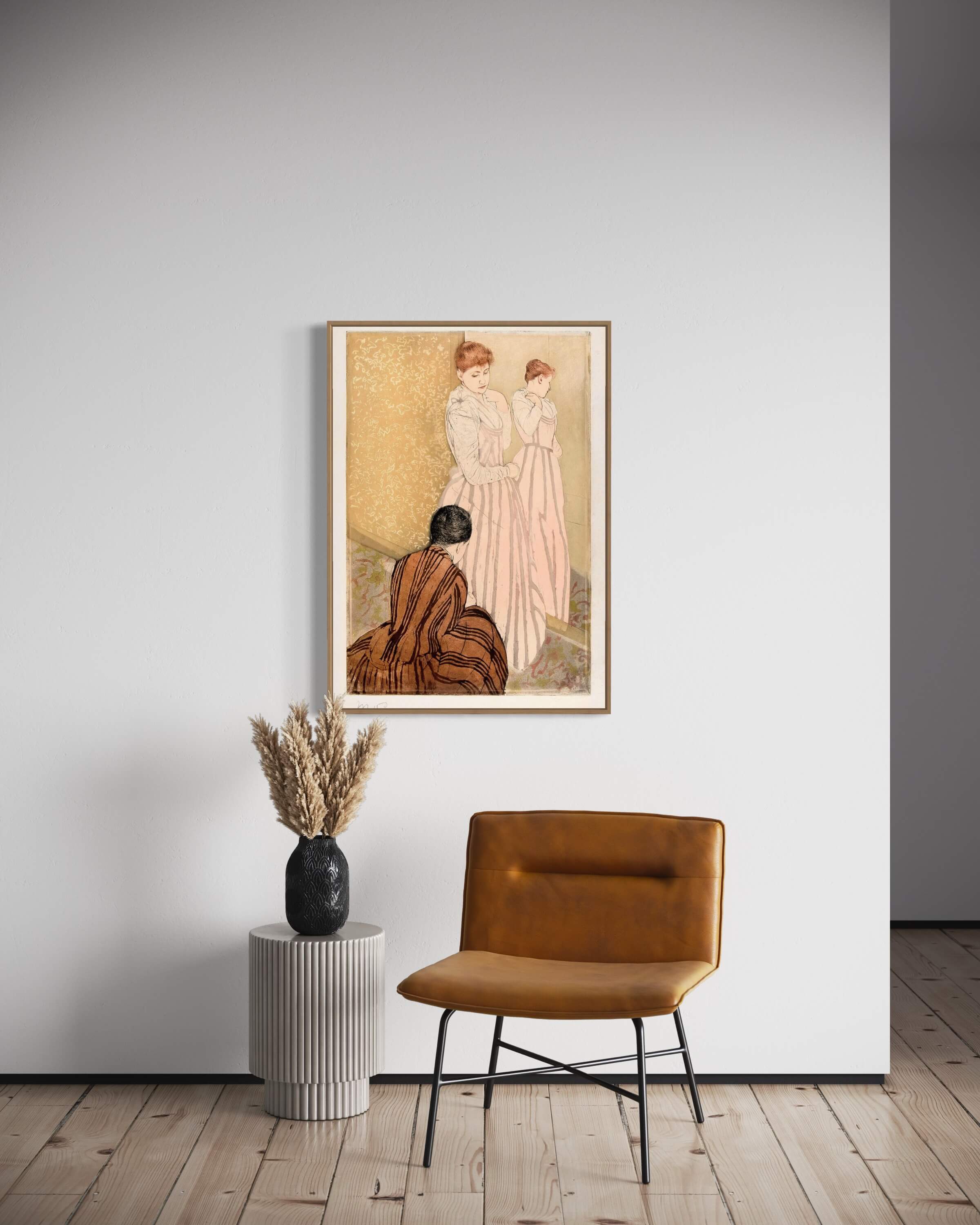 The Fitting - Cassatt