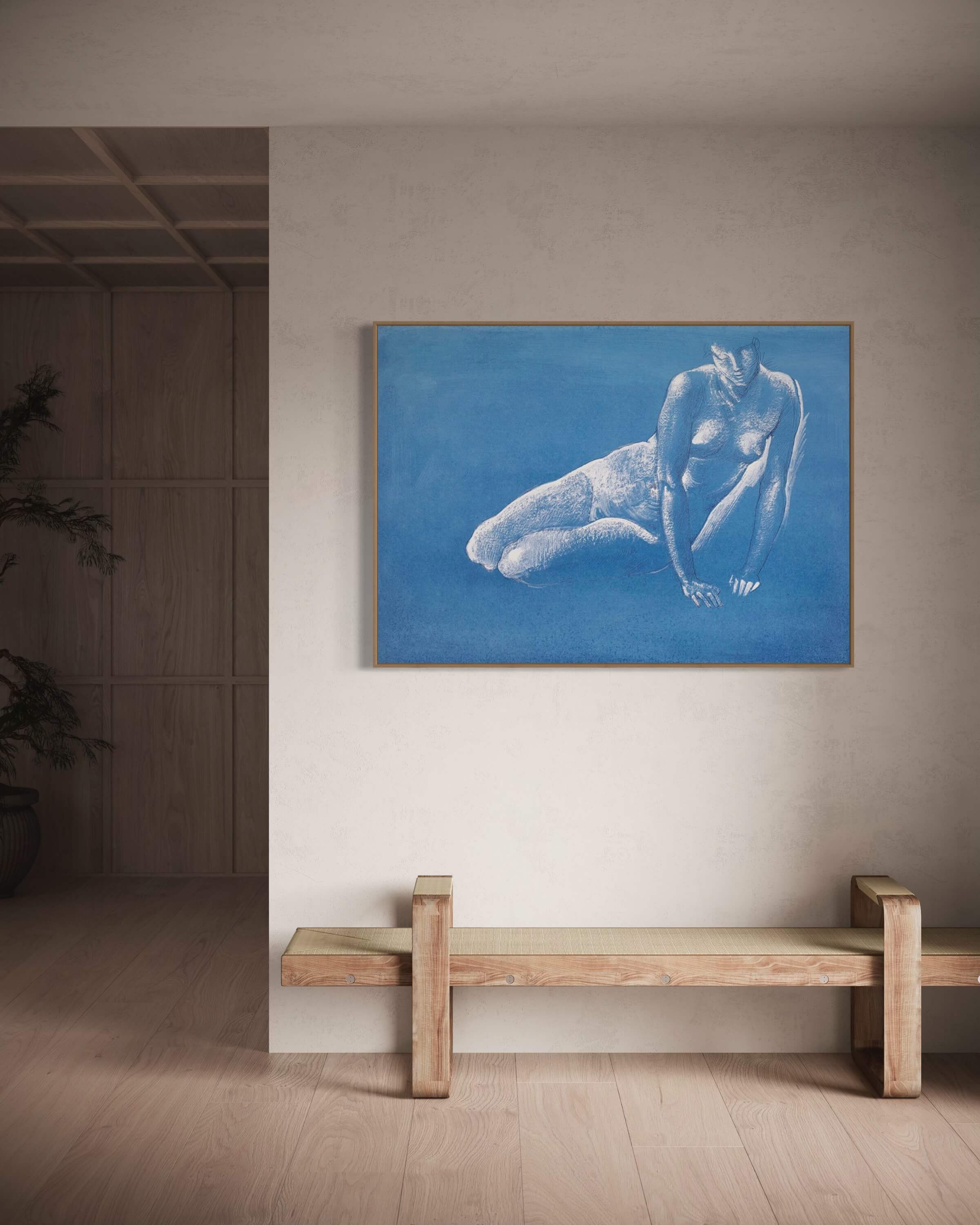 Nude - blå