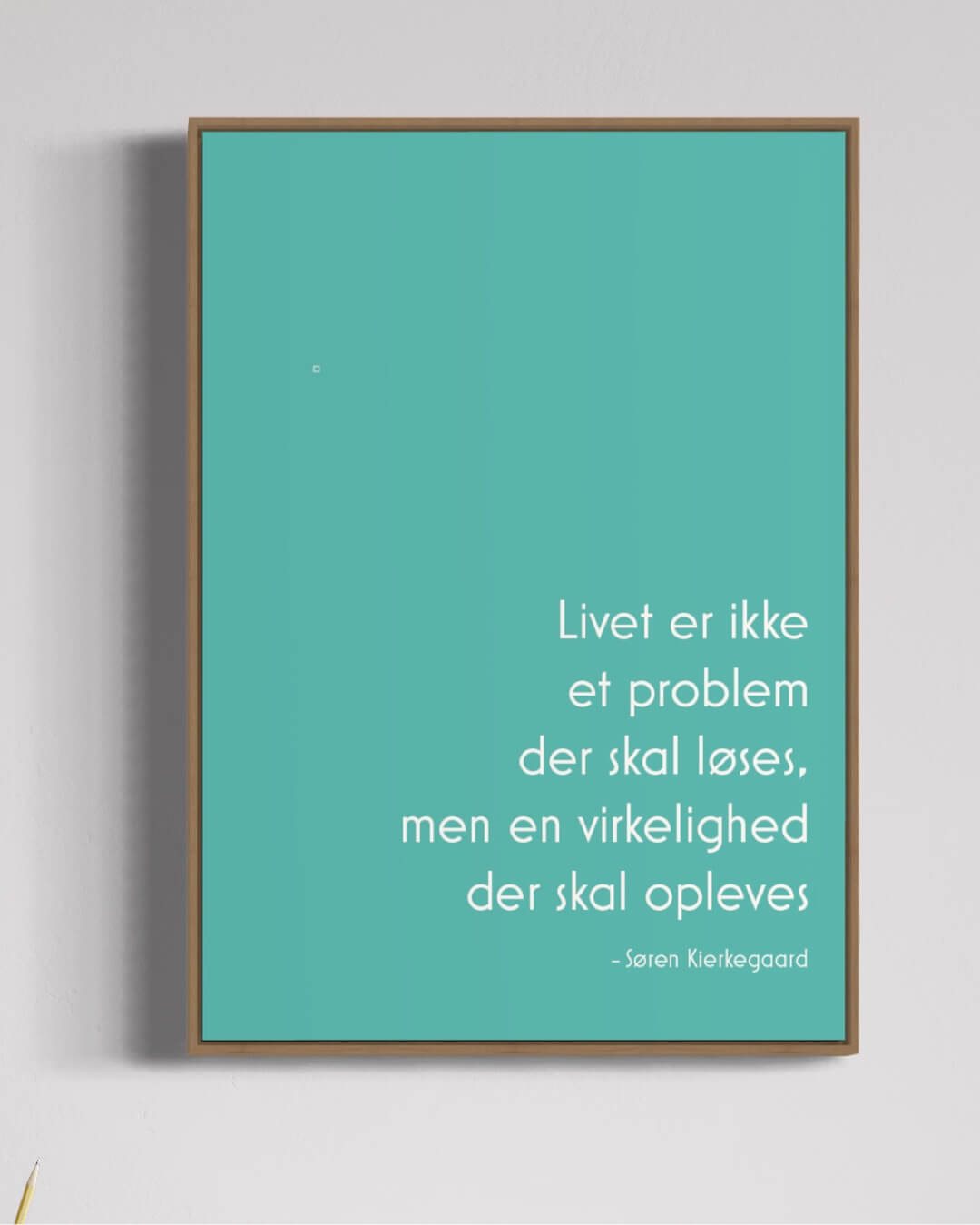 Livet er ikke et problem, der skal løses