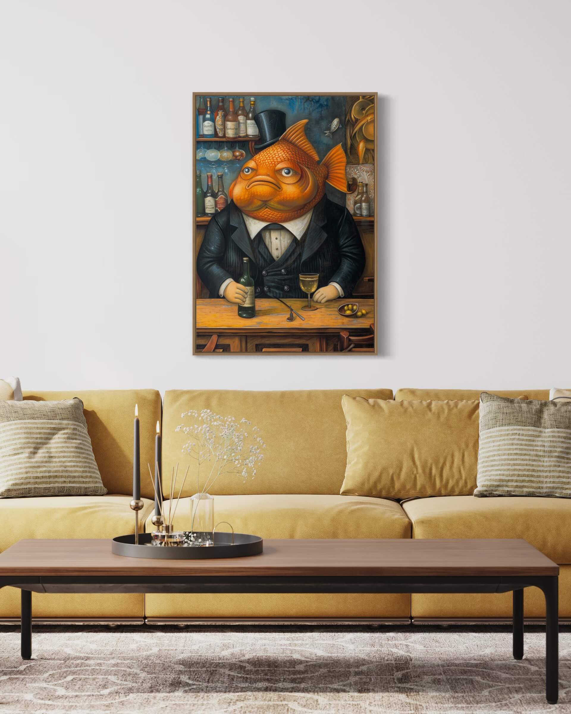 Fisk på bar