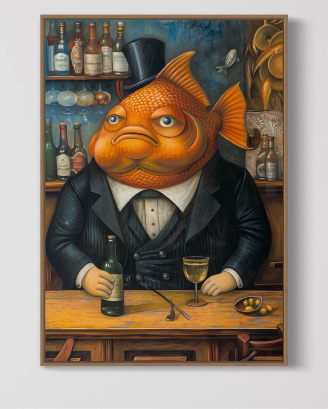 Fisk på bar