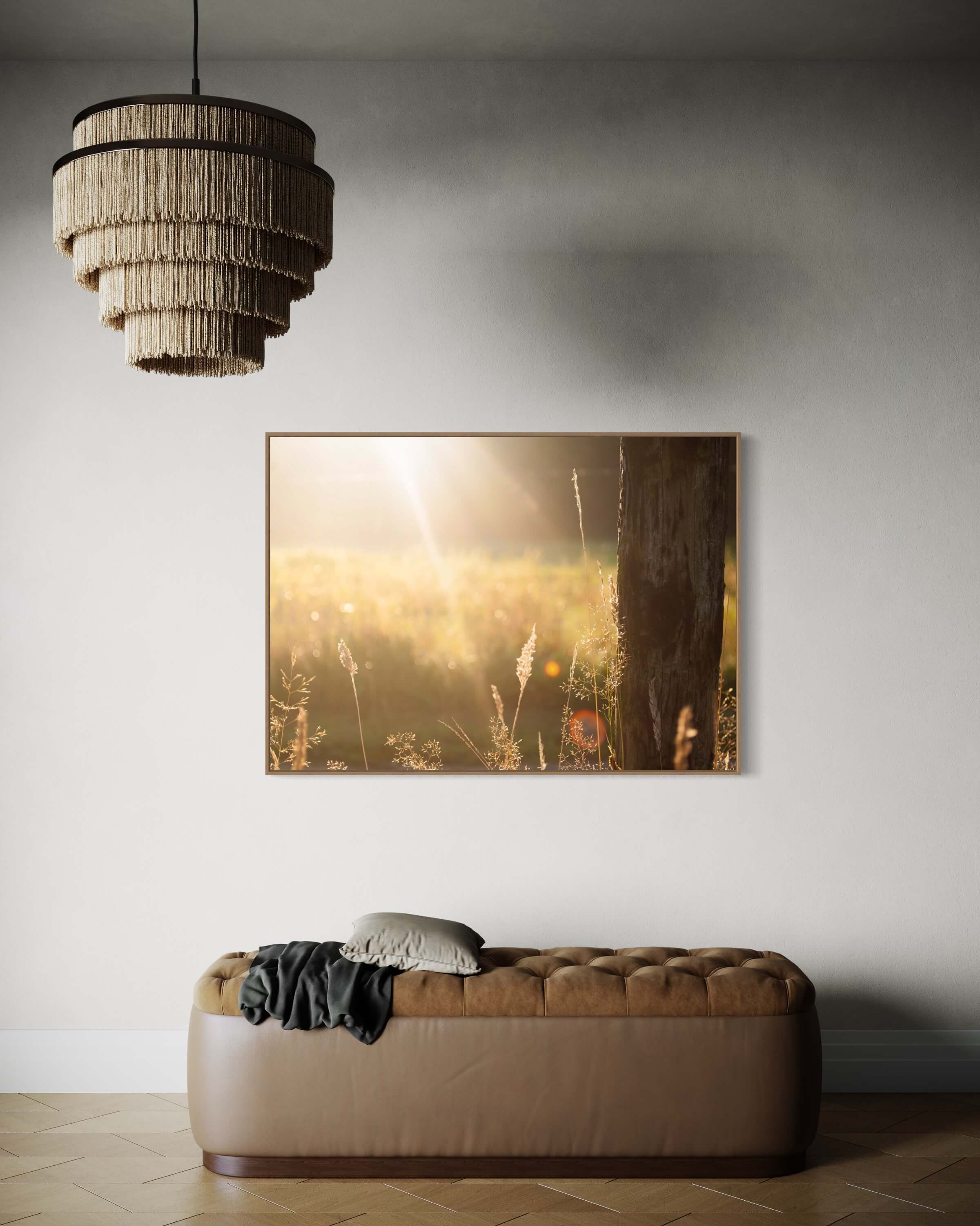 Strålerne når frem