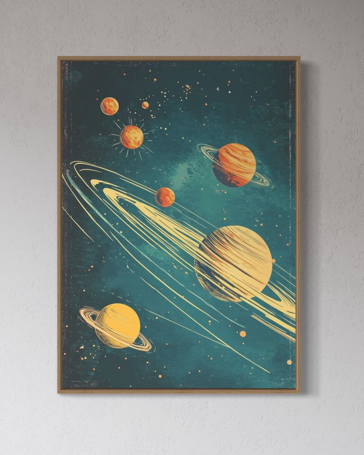 Vintage Cosmic Voyage