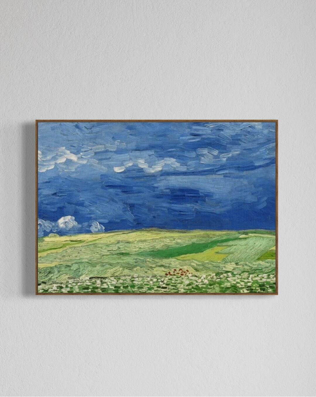 Wheatfield under Thunderclouds