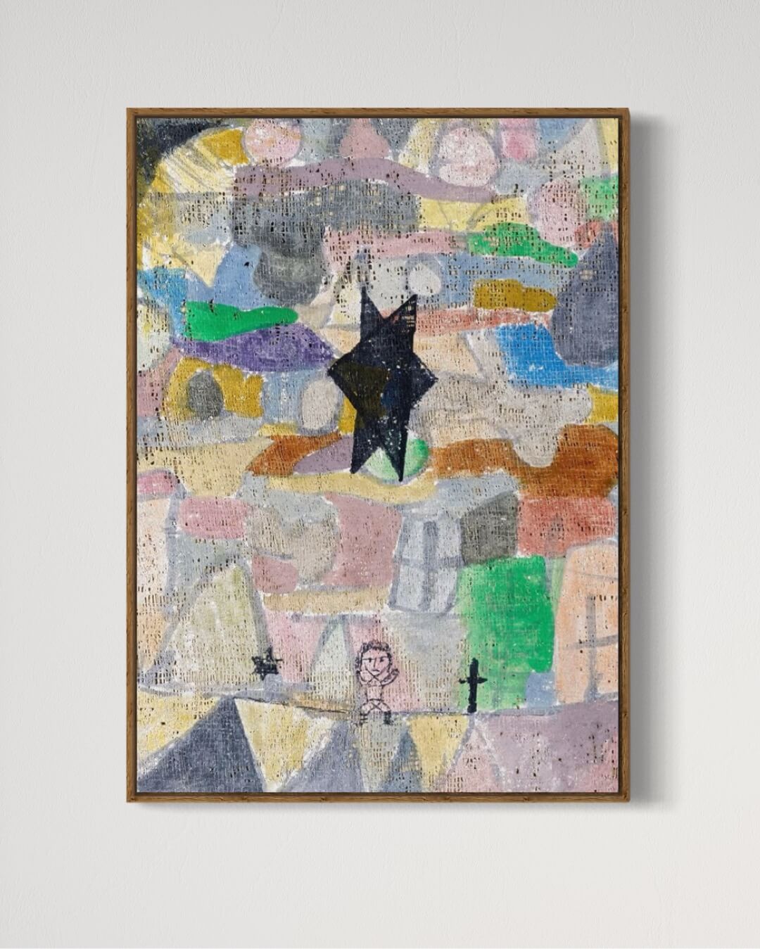 Under a black star