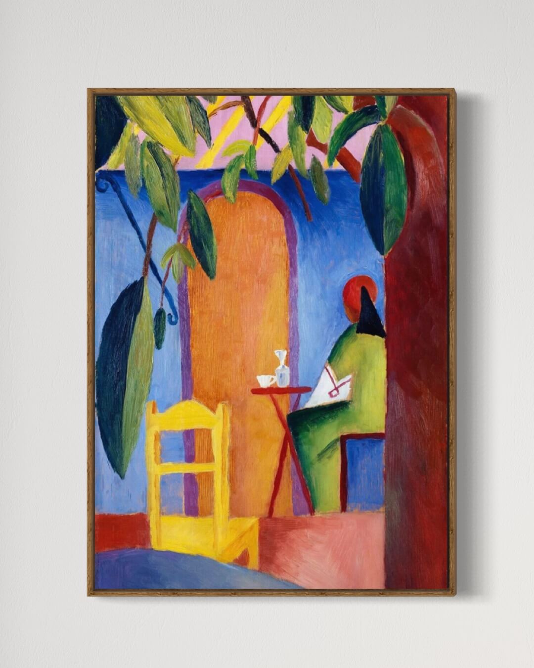 Tyrkisk Café af August Macke