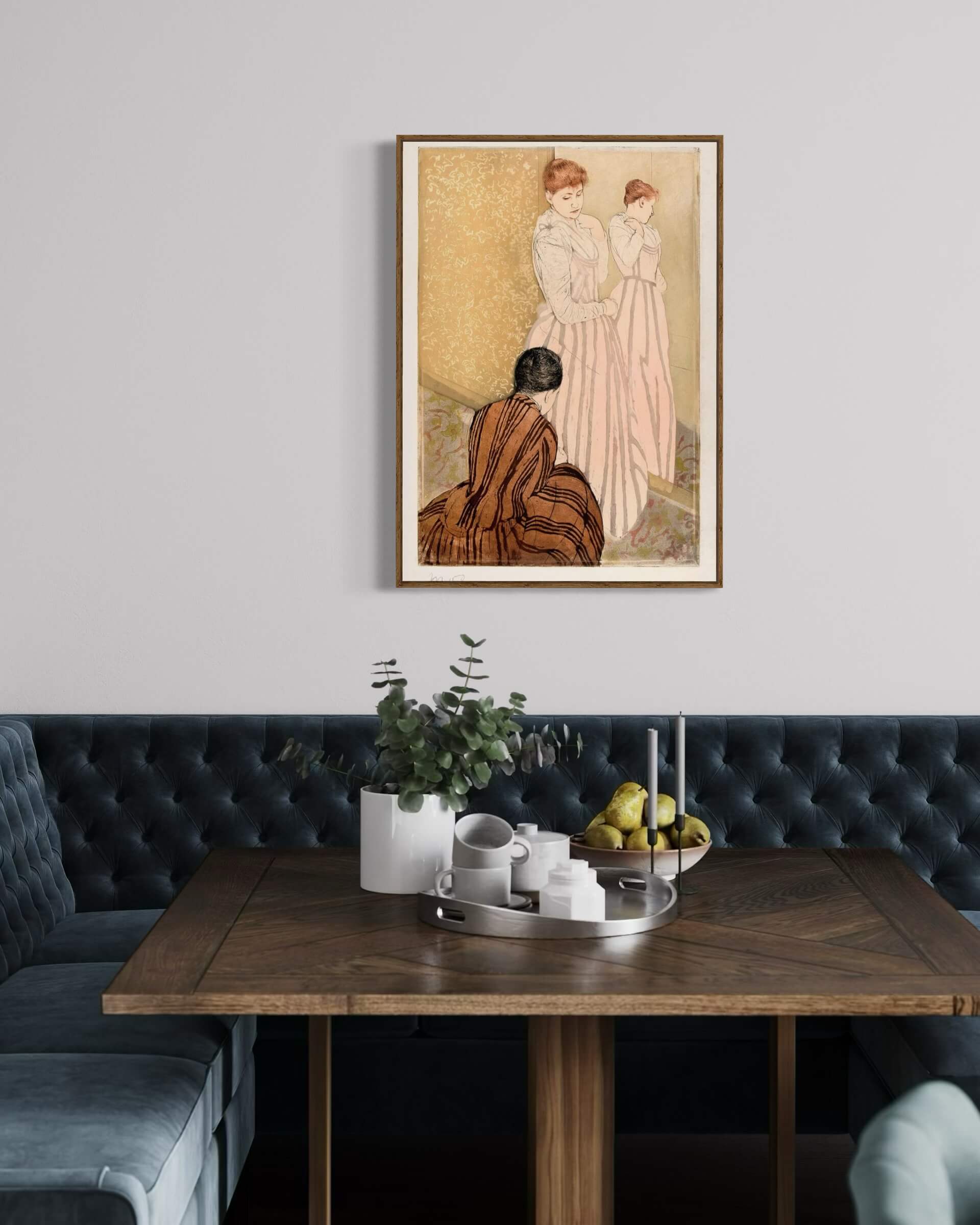 The Fitting - Cassatt