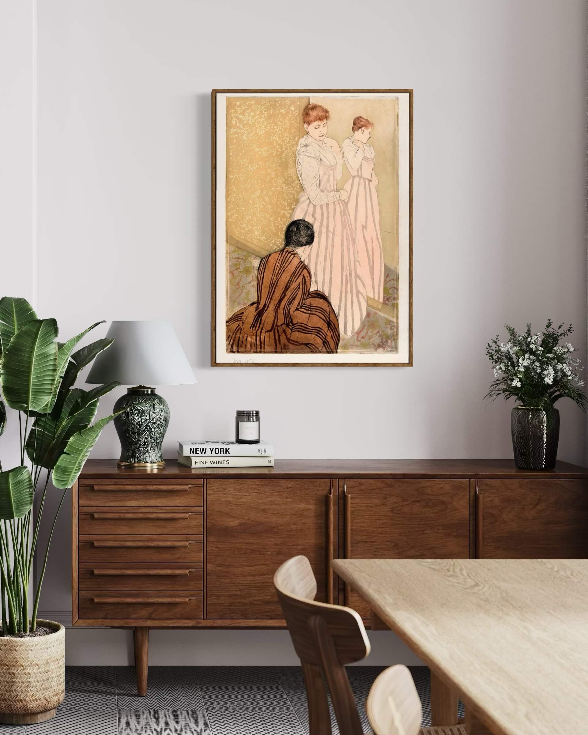 The Fitting - Cassatt