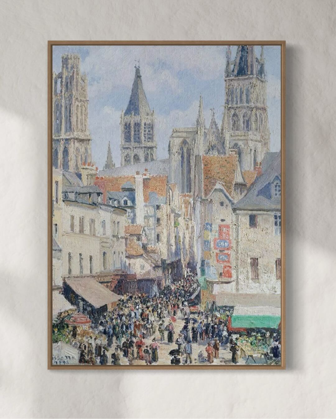 Grocery Street - Camille Pissarro