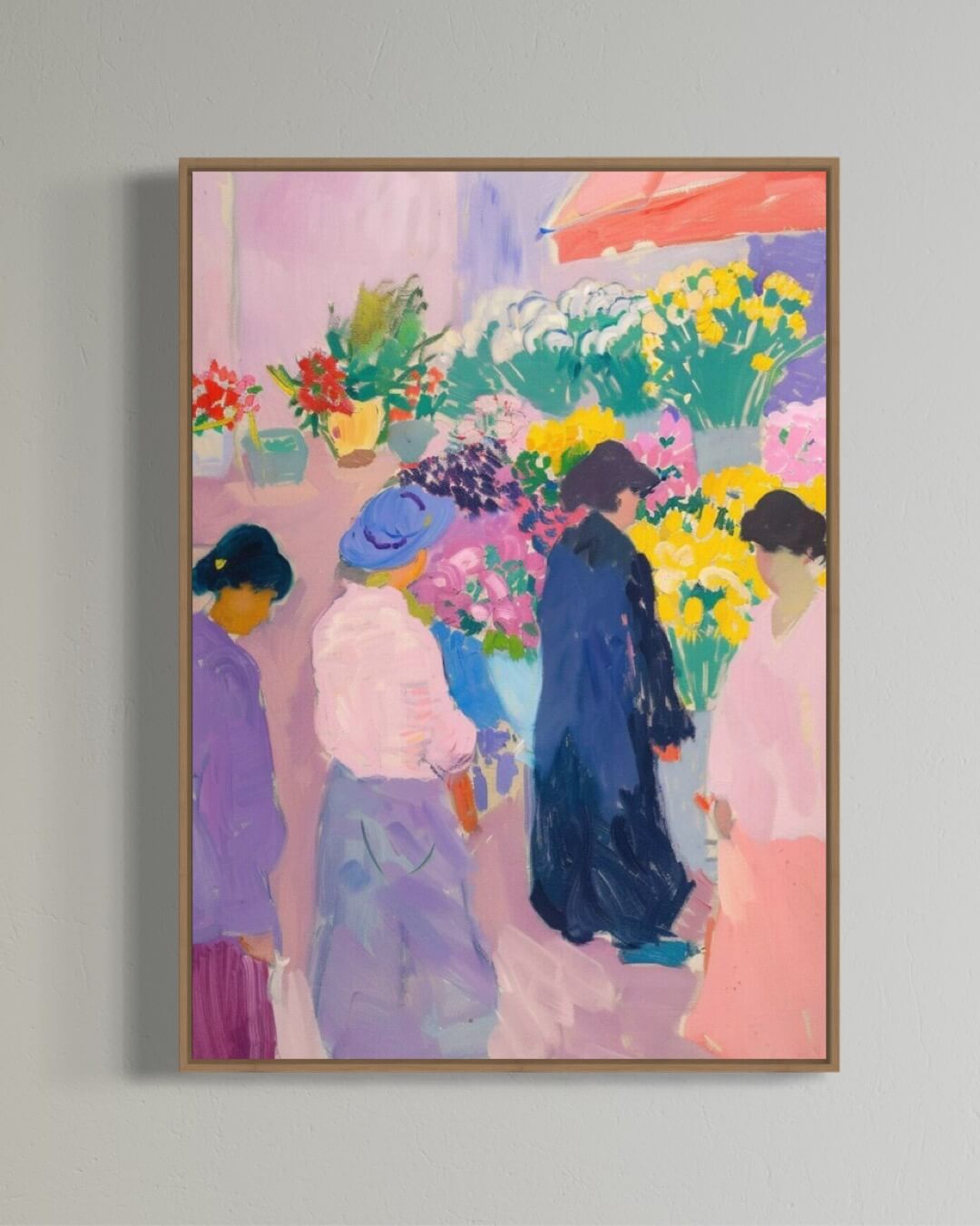 Flower Market - Matisse Style