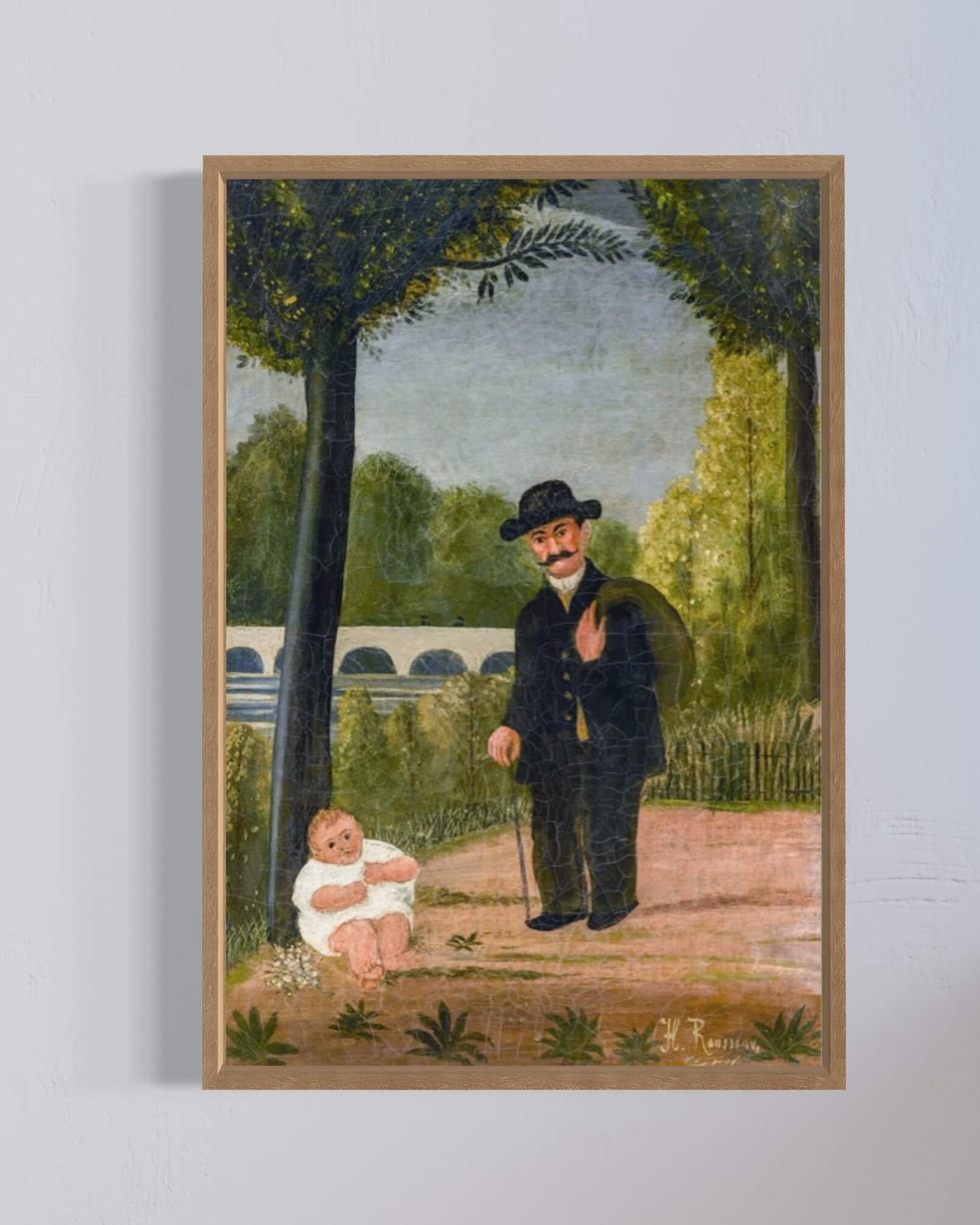 Stroller and Child
