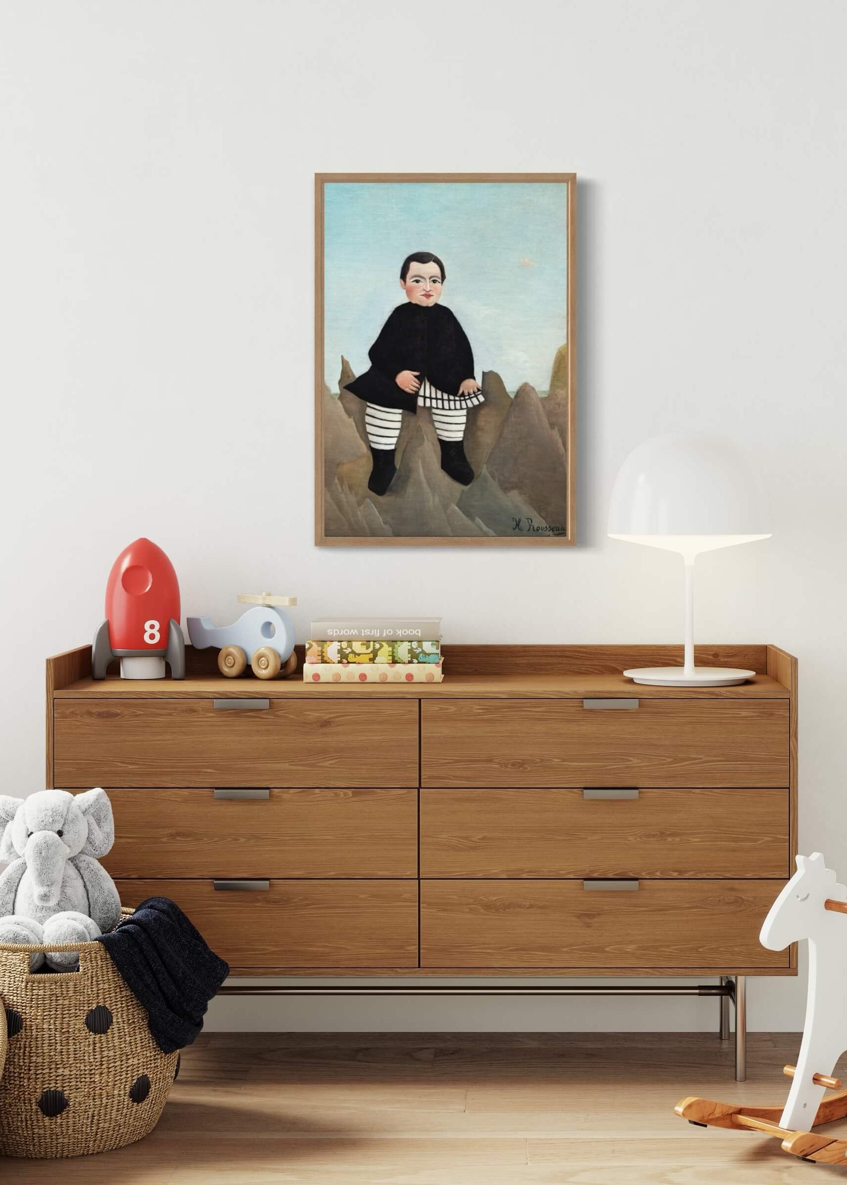 Boy on the Rocks