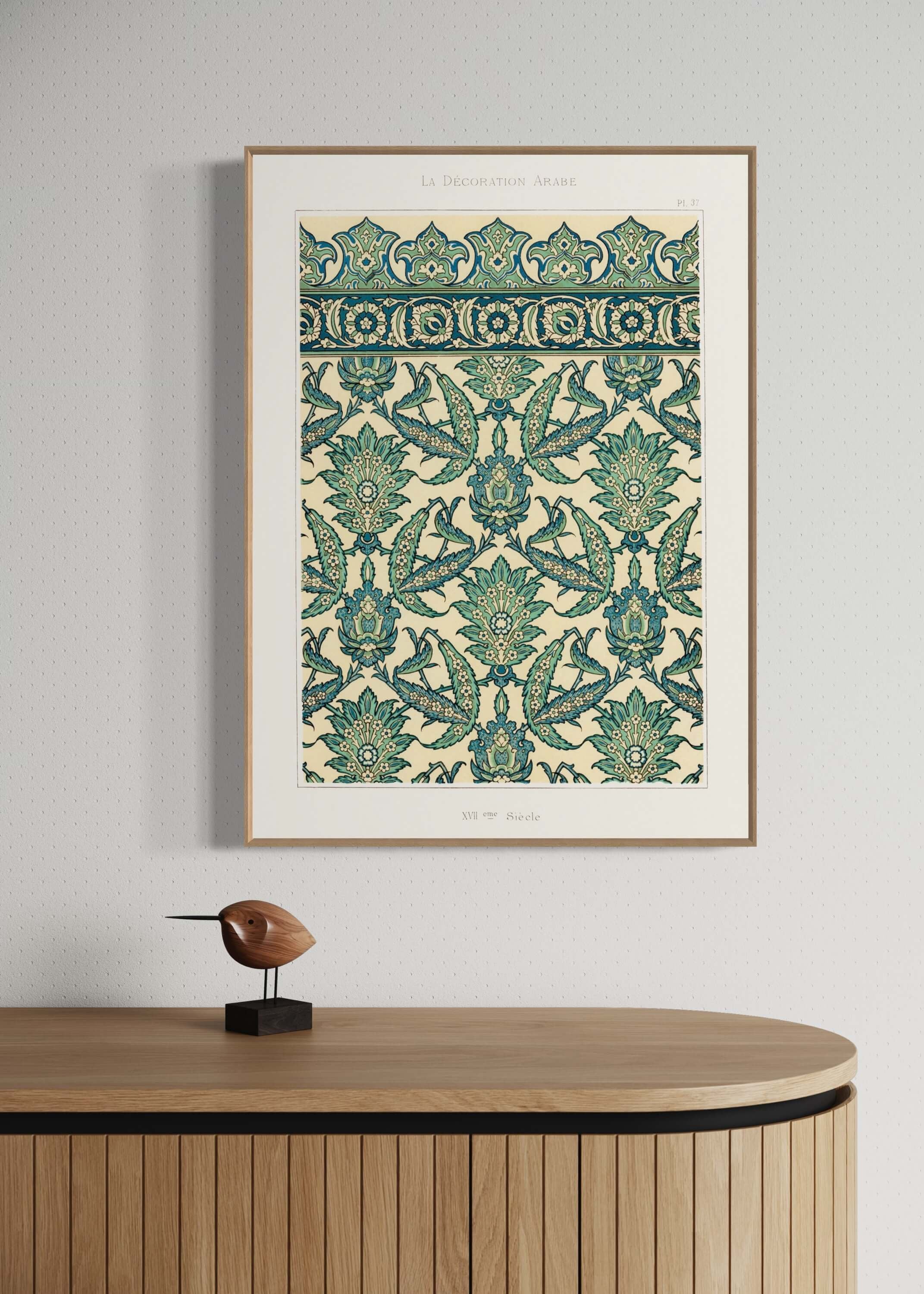 La decoration Arabe - grøn