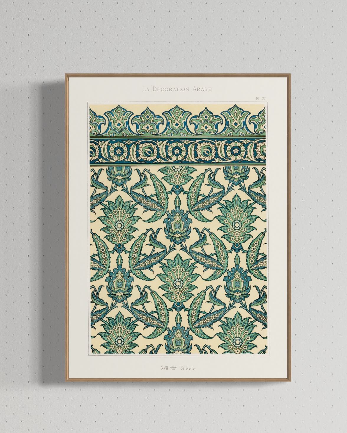 La decoration Arabe - grøn