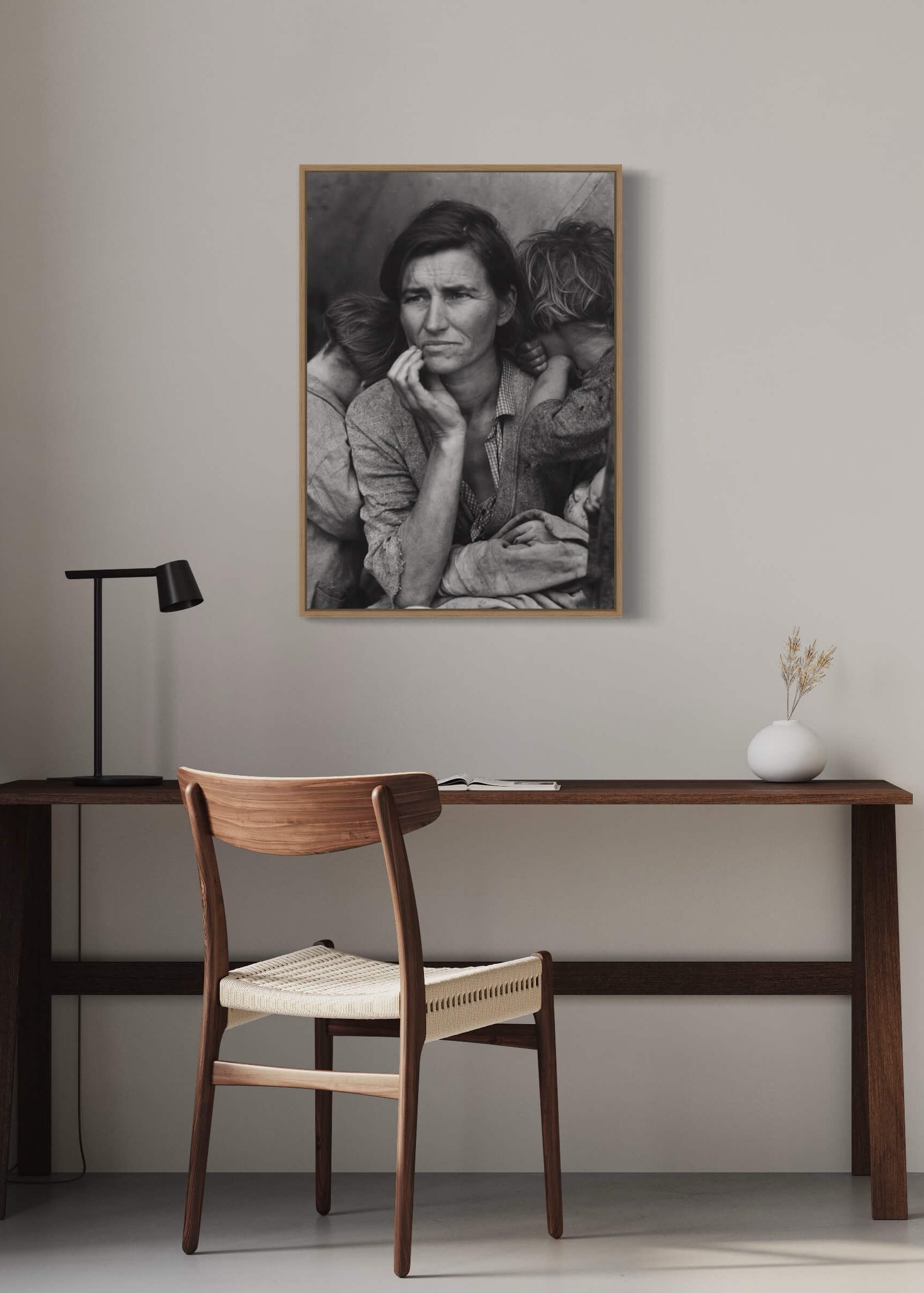 Woman with kids