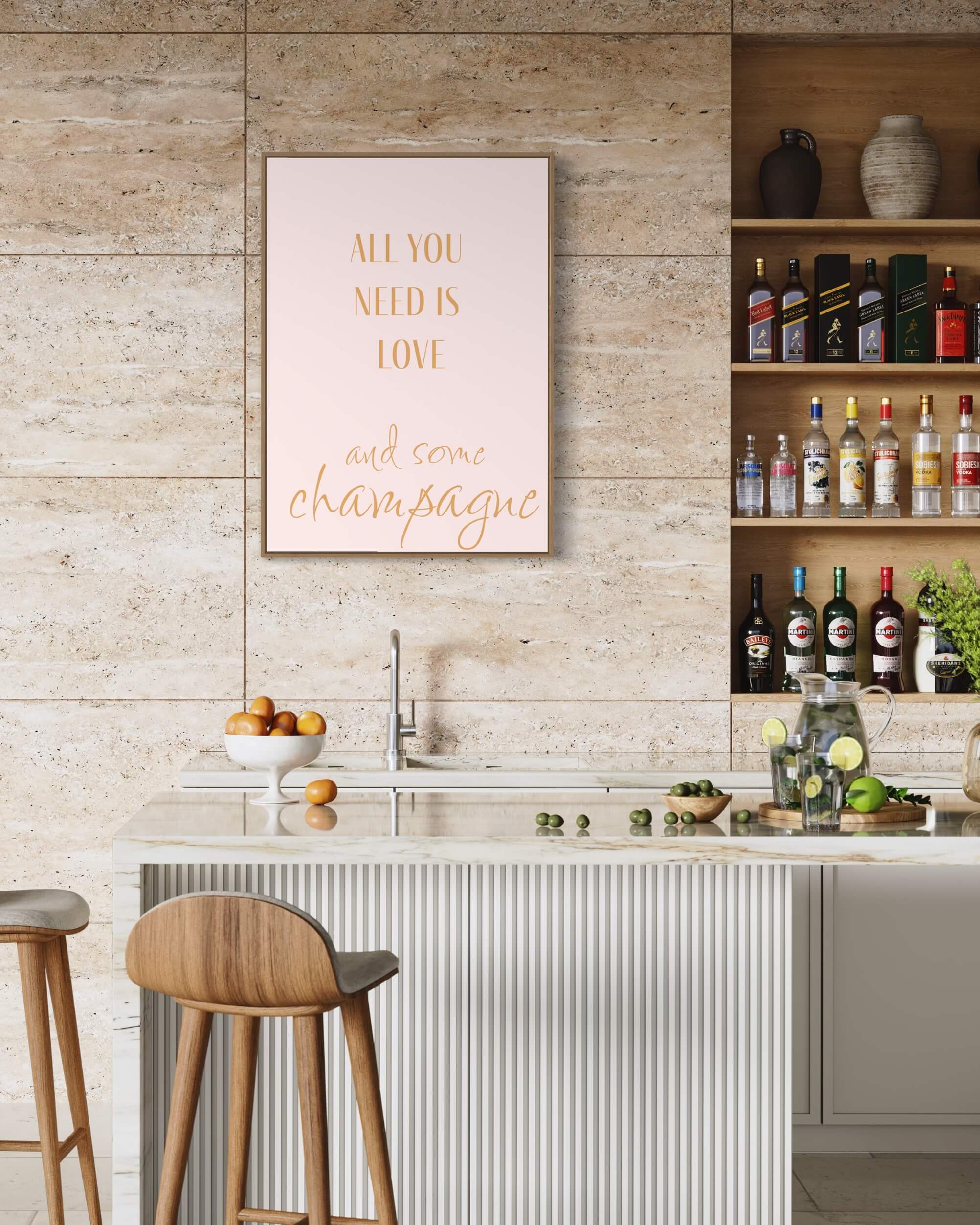 All you ned is love and some champagne