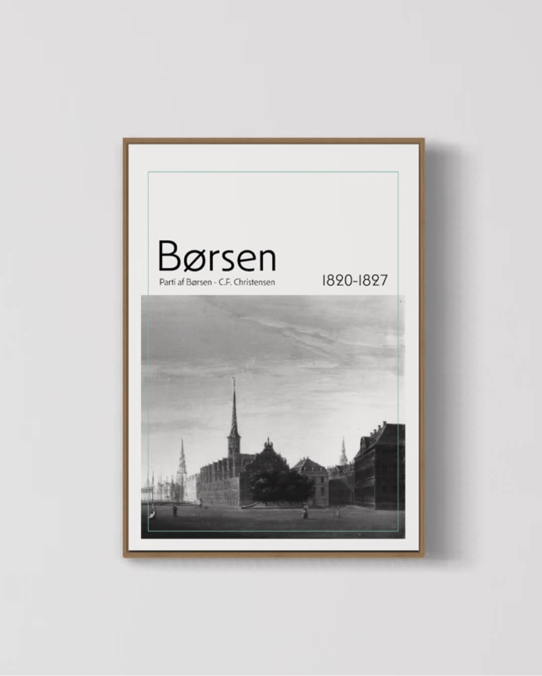 Parti af Børsen 1820