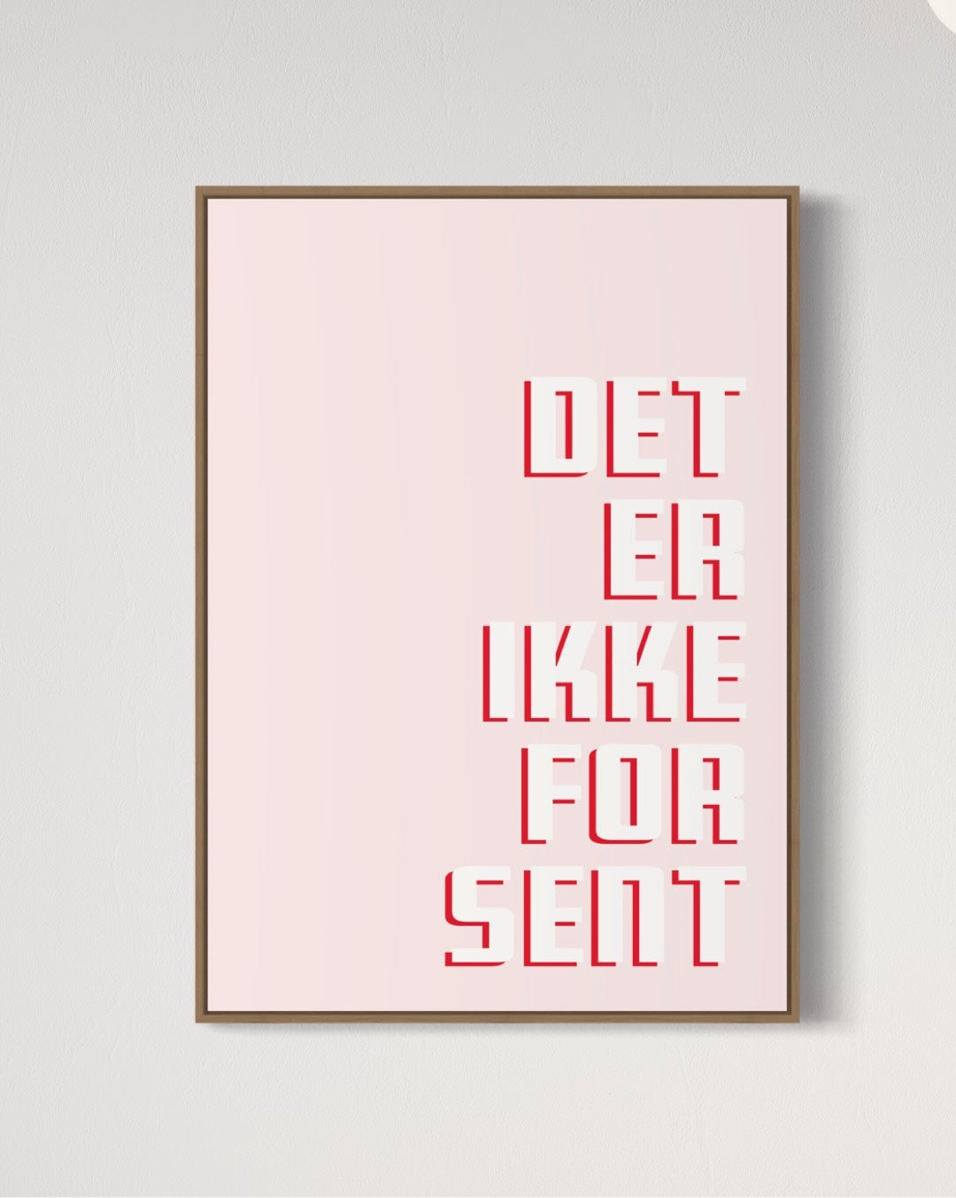 Det er ikke for sent