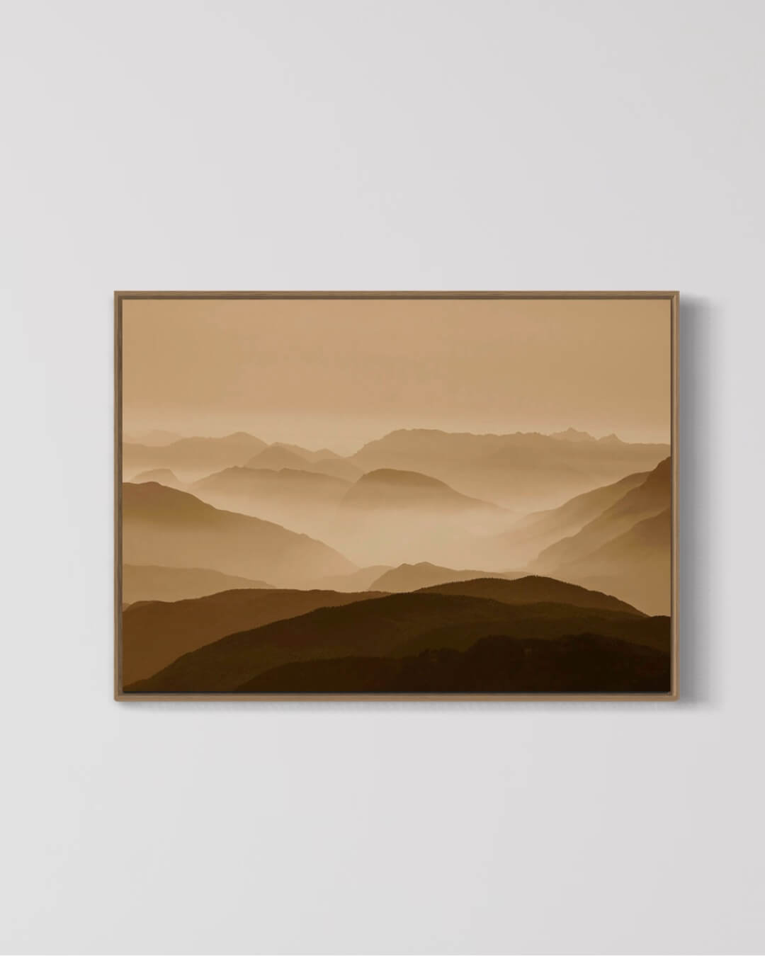 Dawn in the mountains