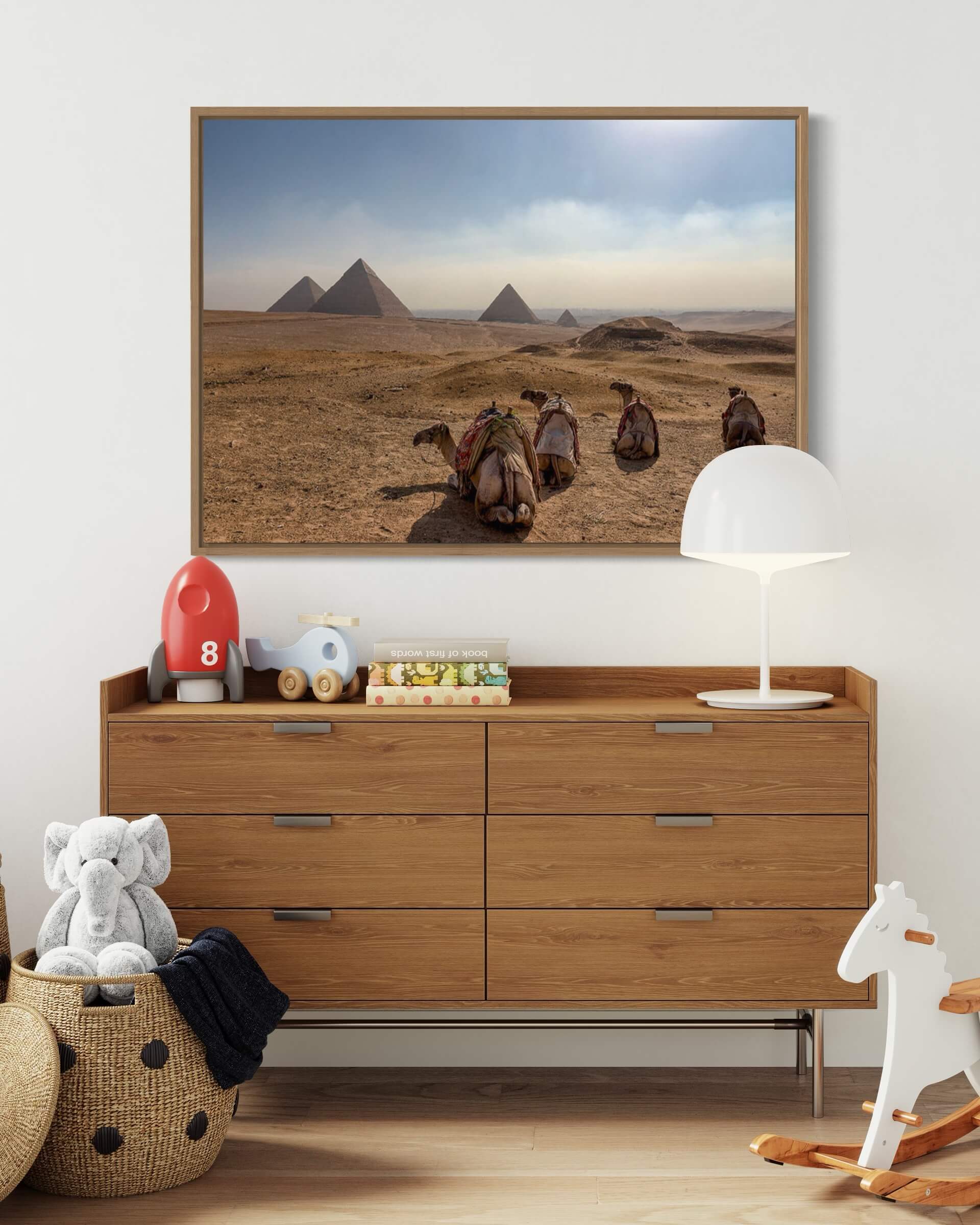 Kamelerne tager et hvil