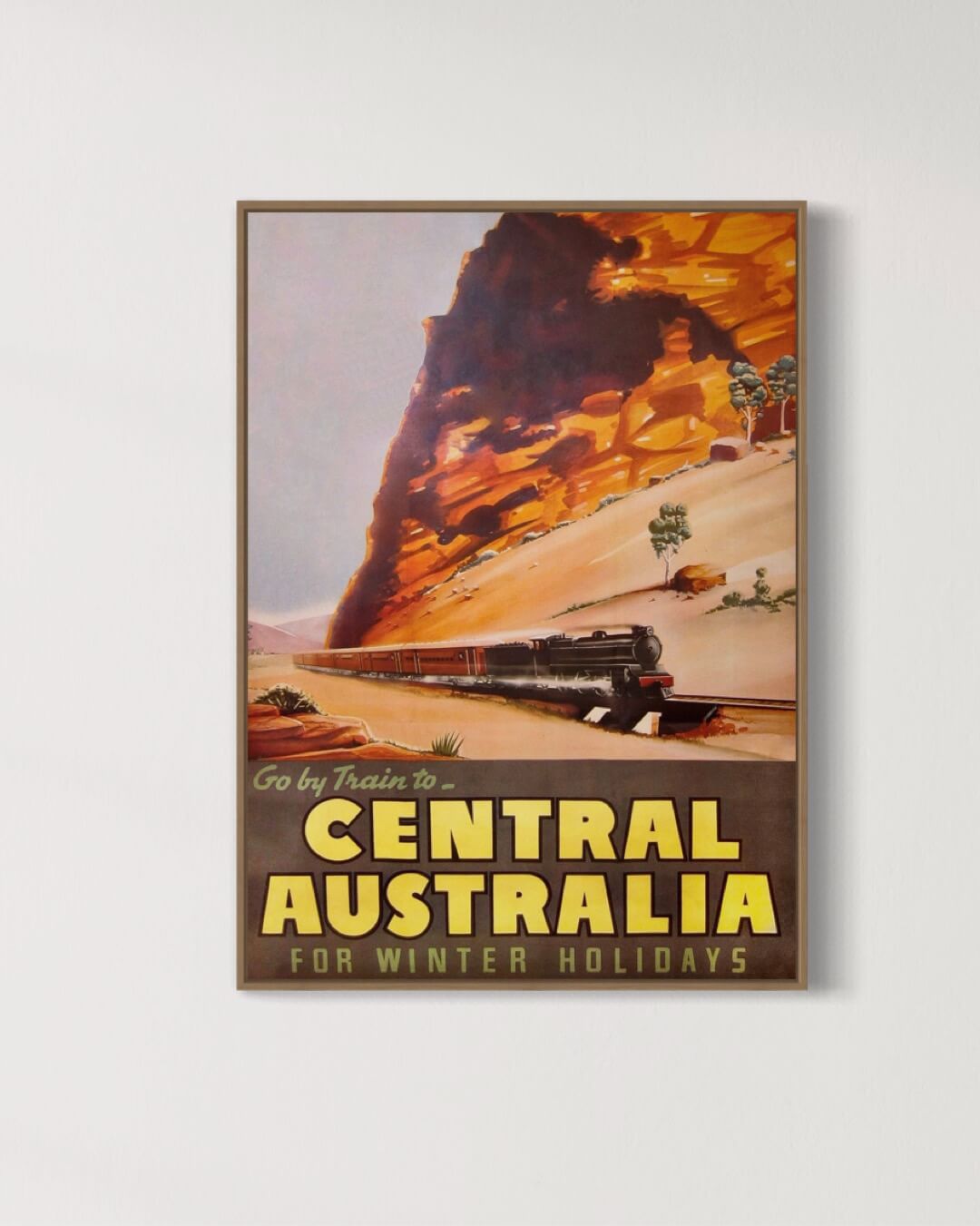 Central Australia by train