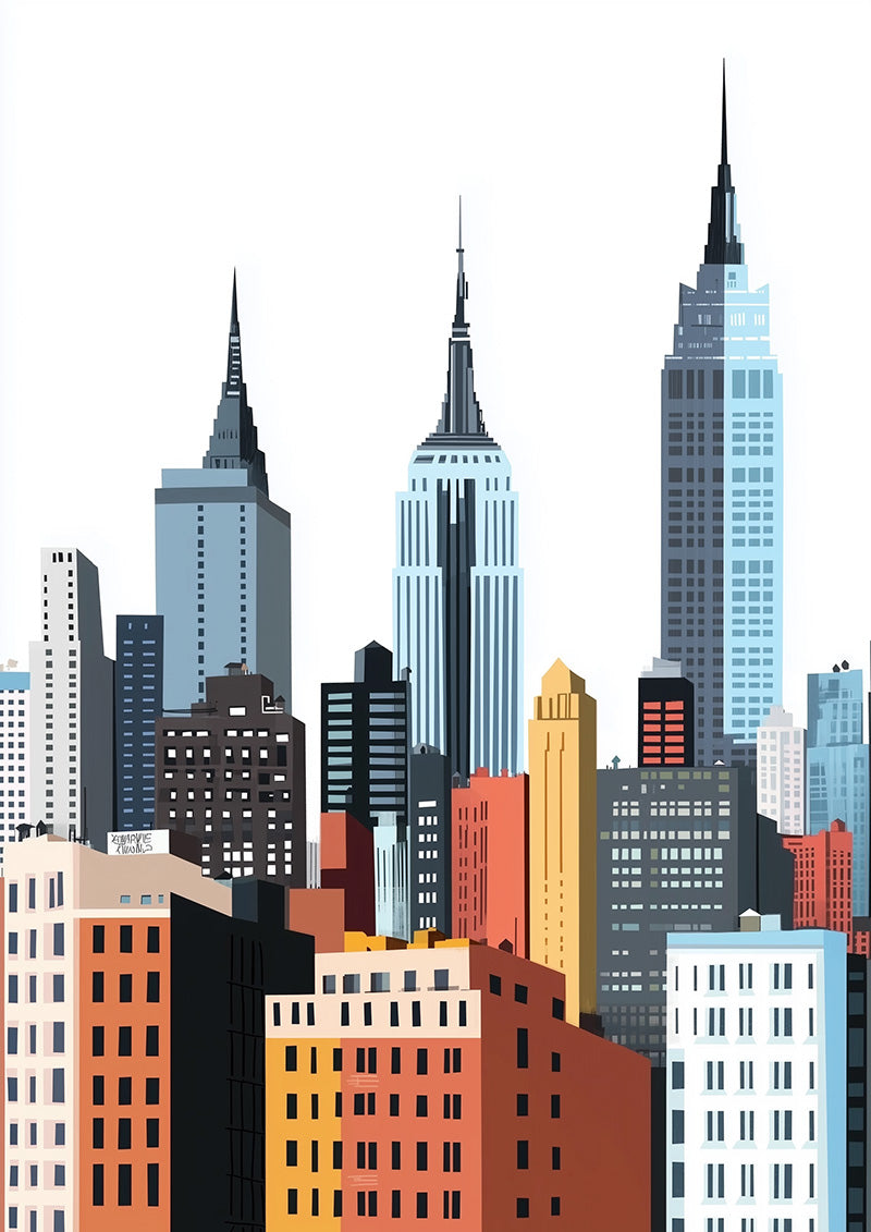 Illustration of Empire State Bldg.