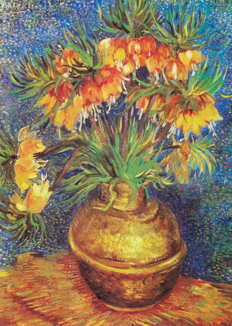 Imperial Fritillaries in a Copper Vase (1887)