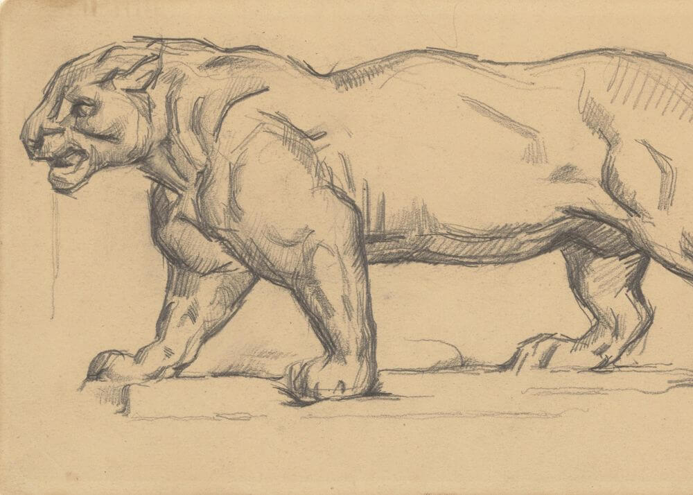 Jaguar drawing