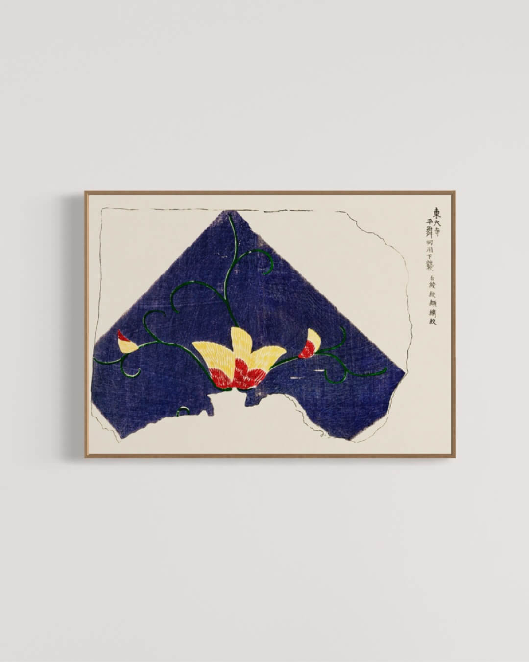 Japansk mønster med blomst