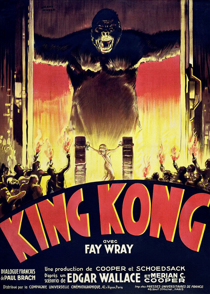 King Kong French Movie Poster (1933)