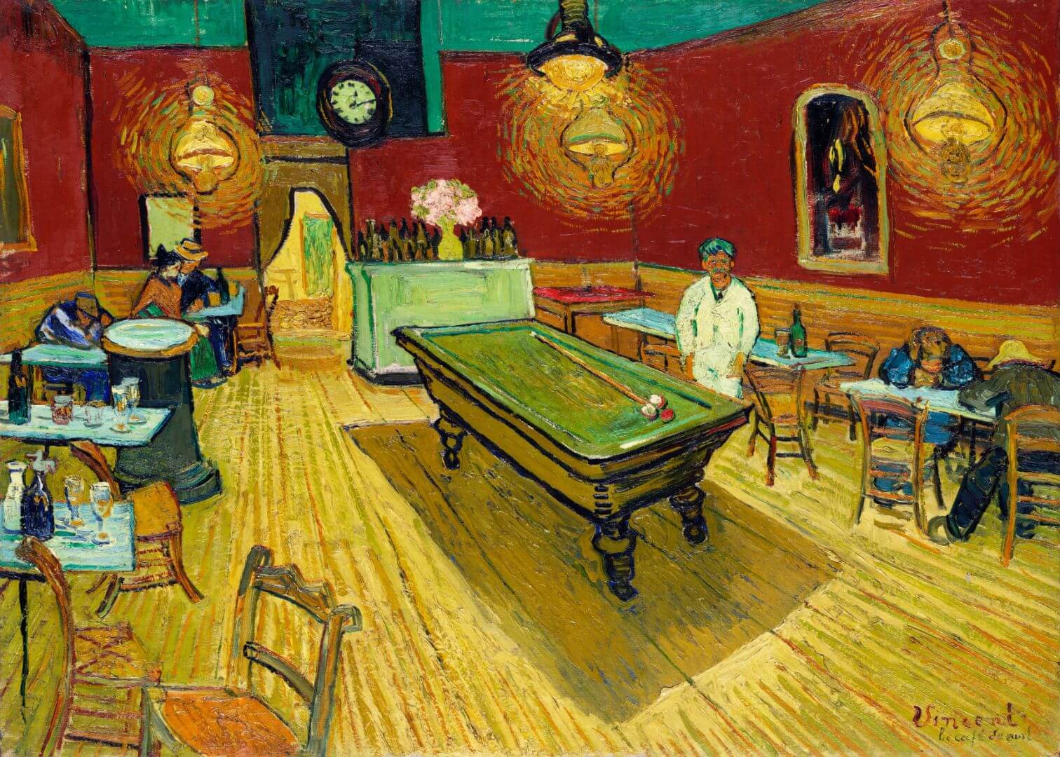 Le Café de Nuit (The Night Café) (1888)
