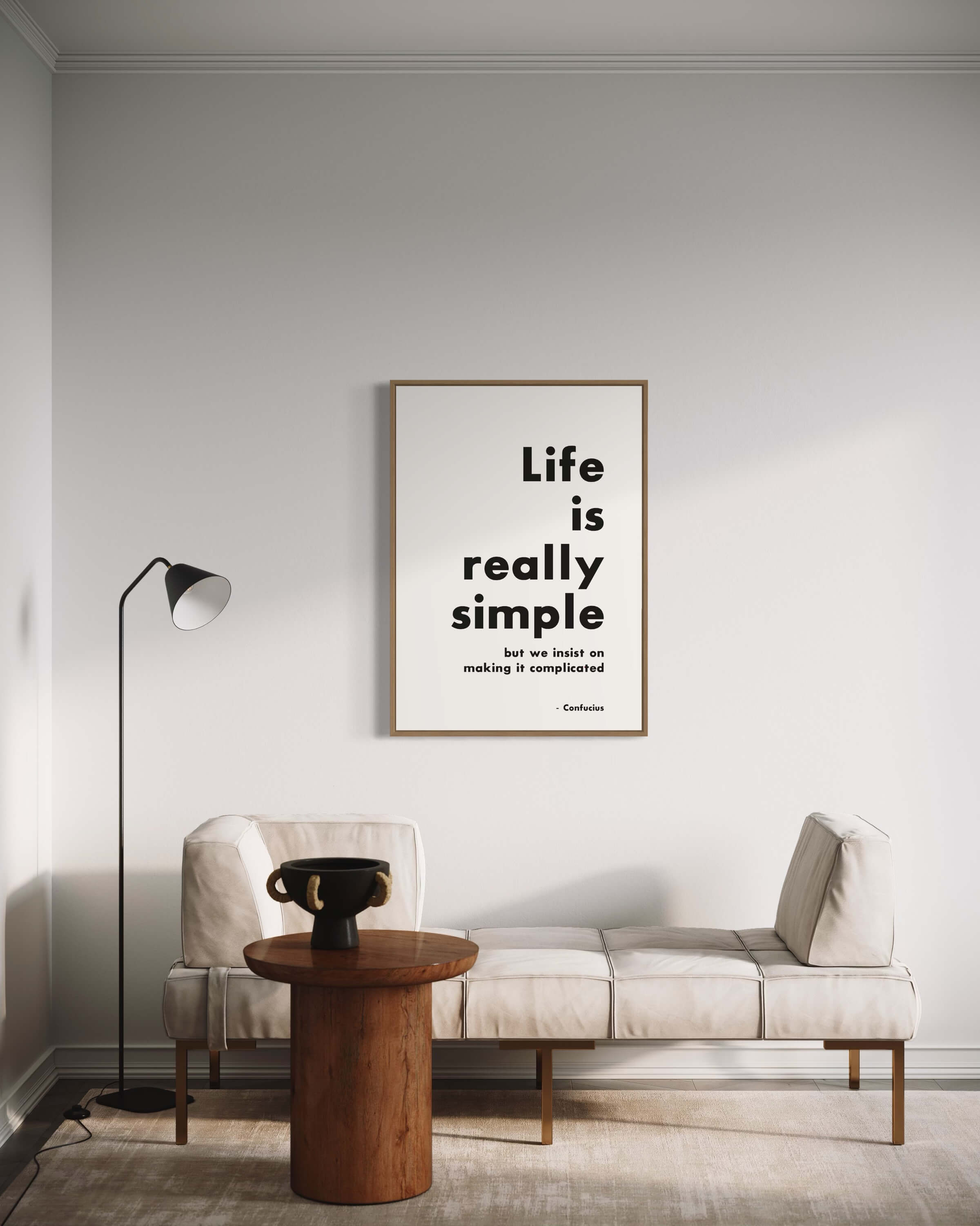 Life is really simple - sort