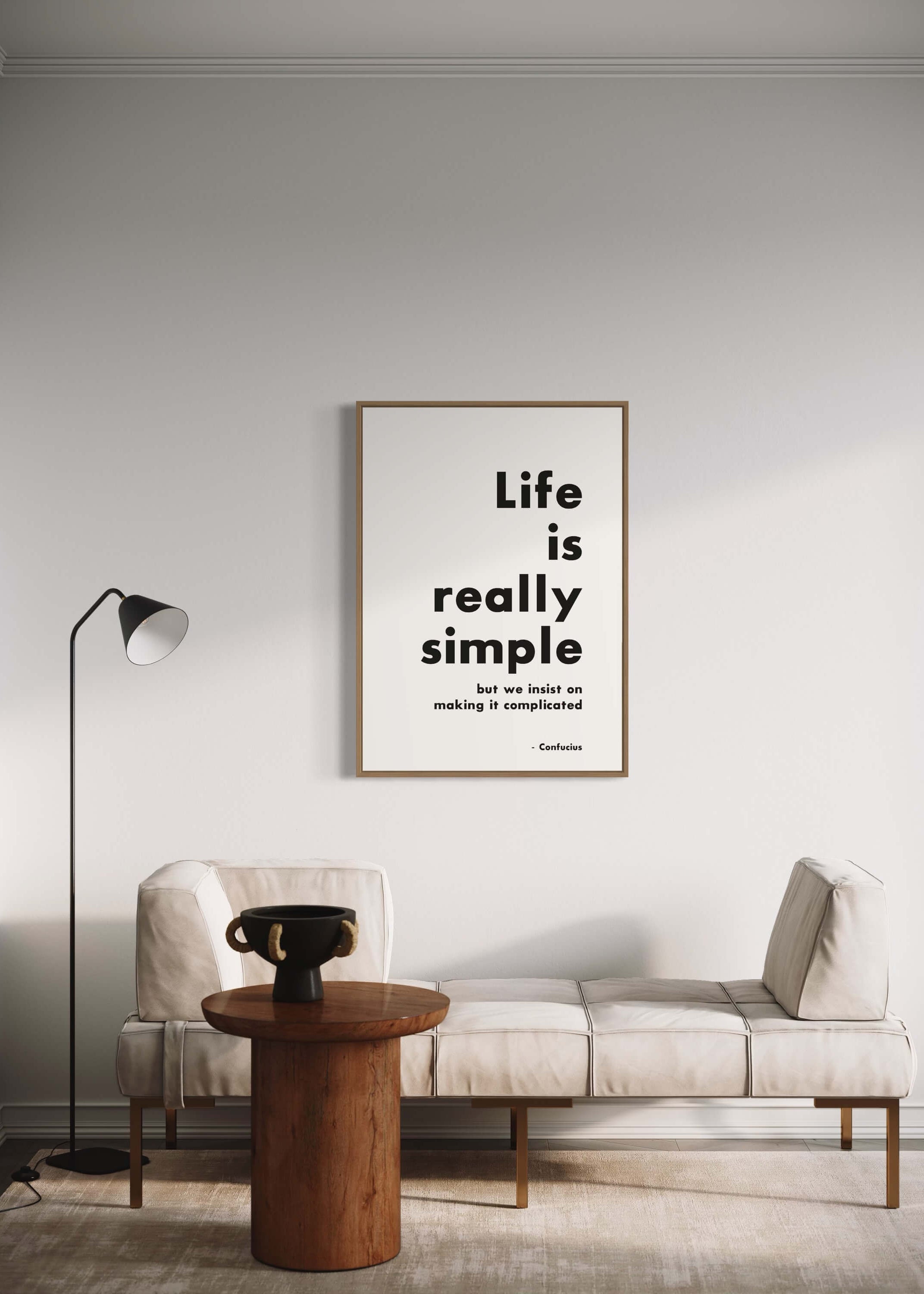 Life is really simple - sort
