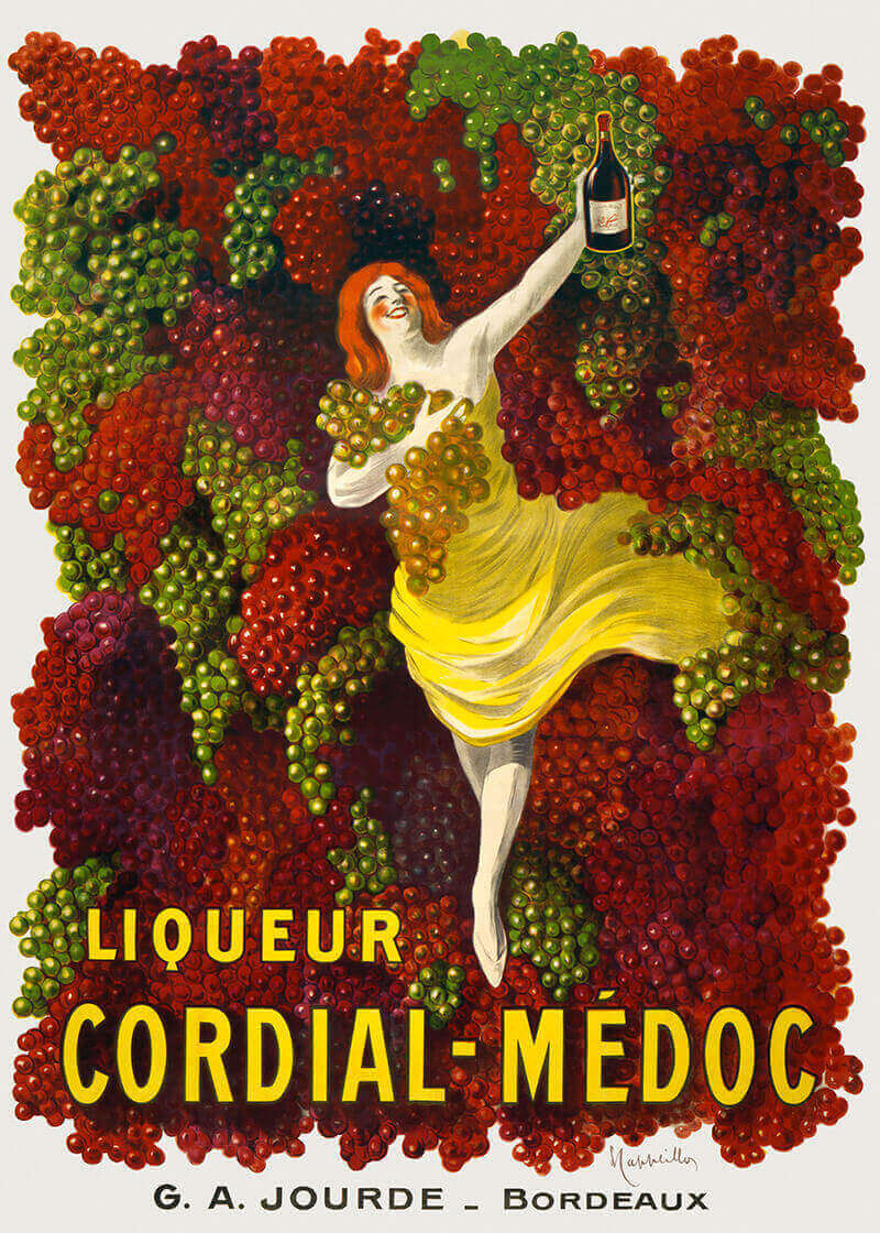 Liquer Cordial-Médoc, G. A. Jourde - Bordeaux