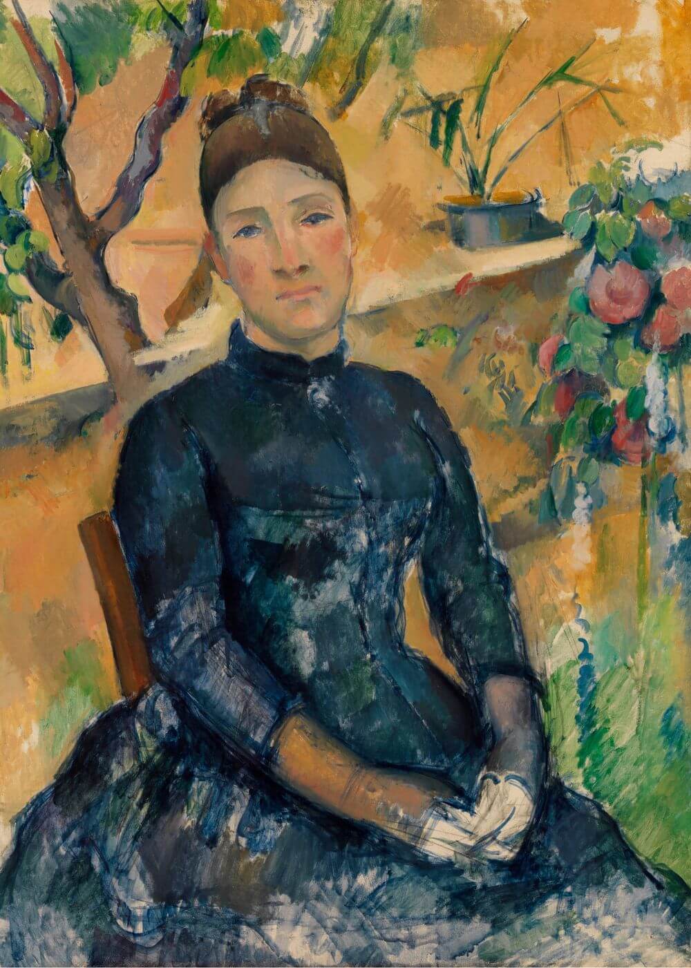 Madame Cezanne (Hortense Fiquet)