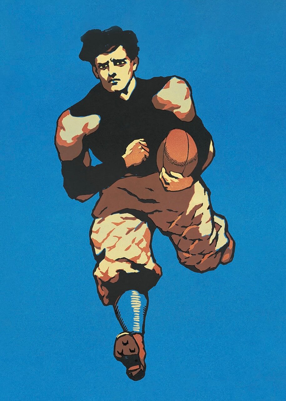 Man playing sports