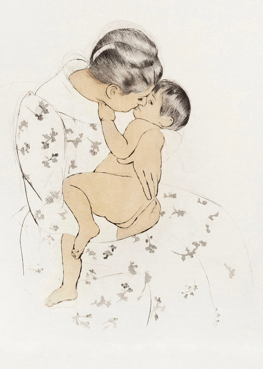 Mothers Kiss - Cassatt