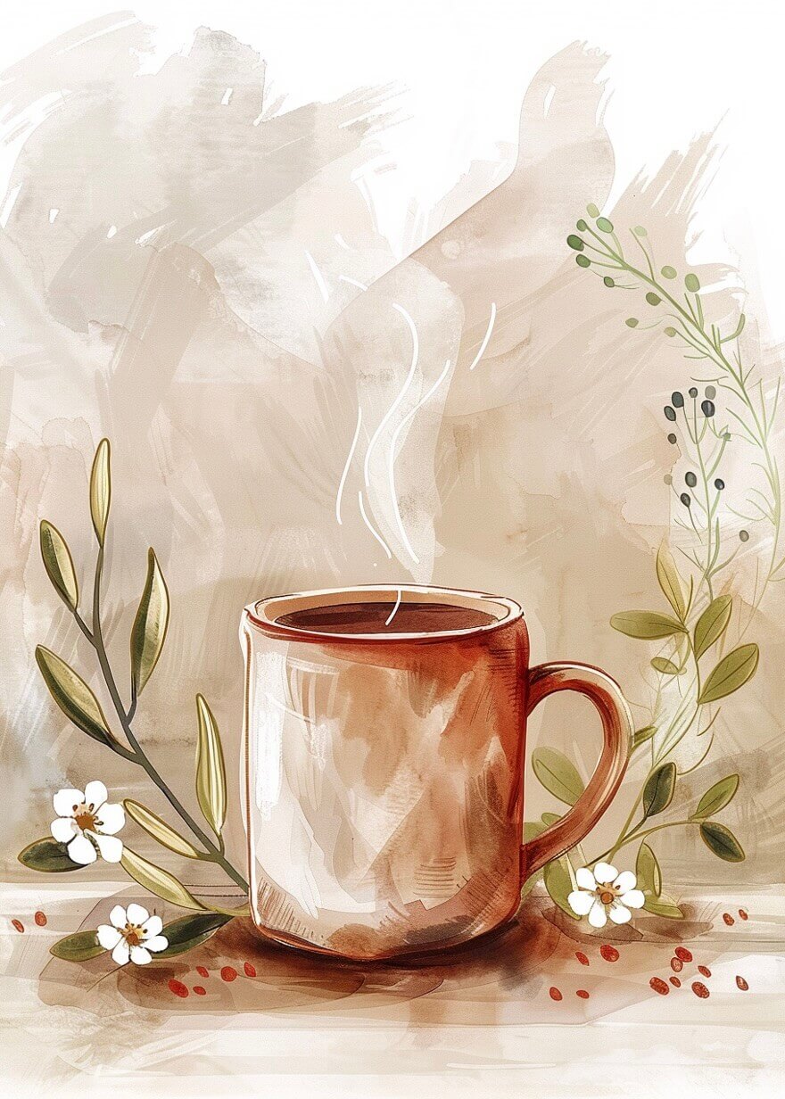 Naturens ro og en kop kaffe