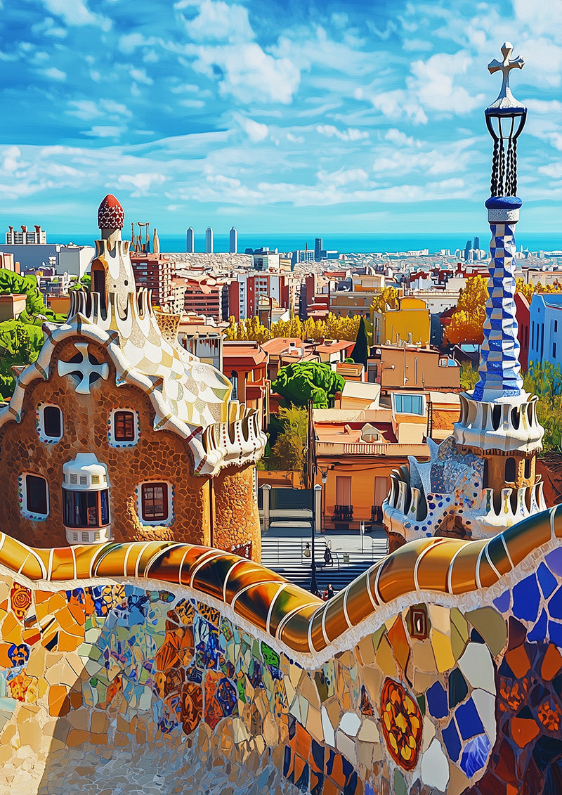 Park, Güell Barcelona