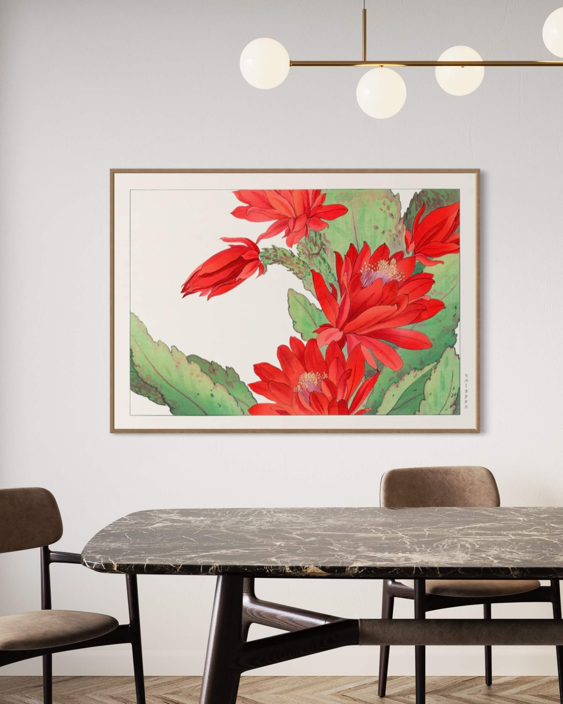 Phyiiocactus-blomsten