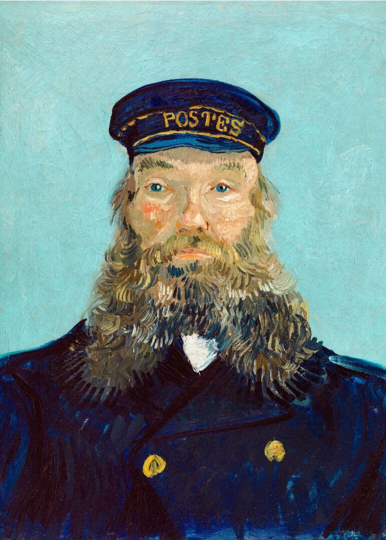 Portrait of Postman Roulin (1888)