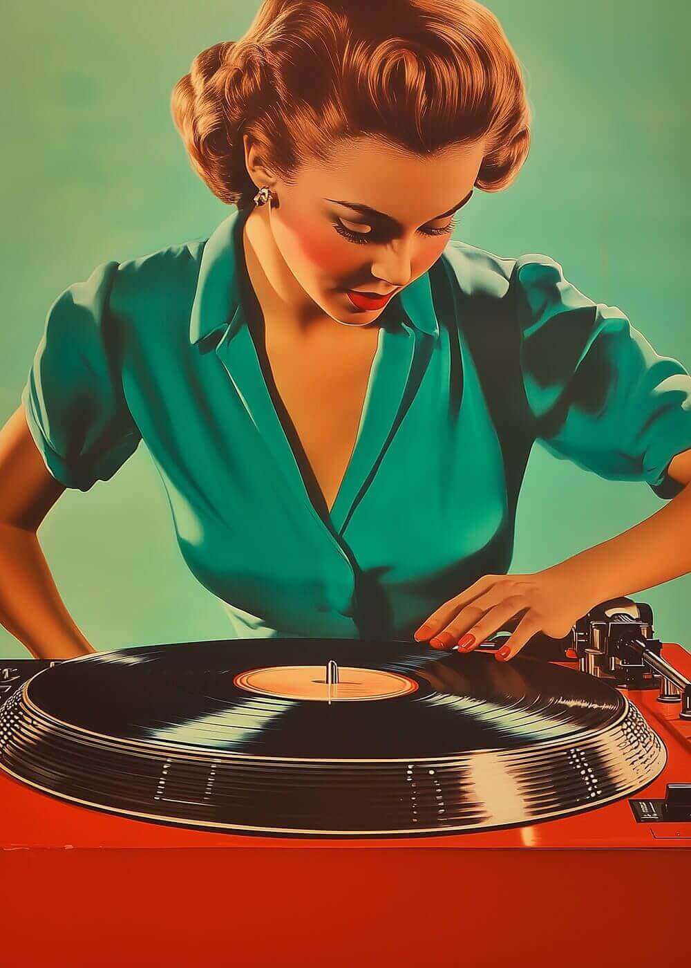 Retro scratch