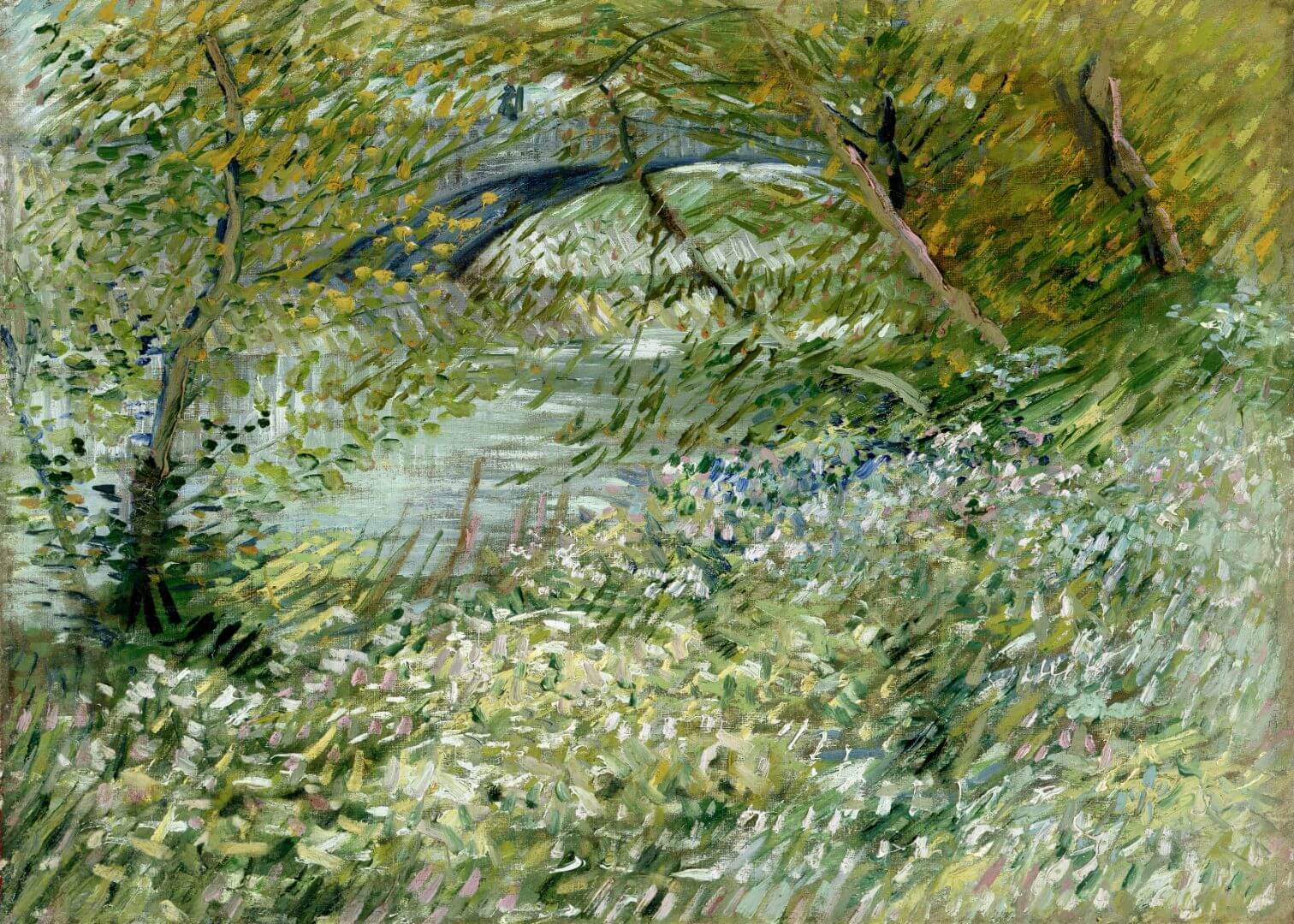 River Bank in Springtime (1887)