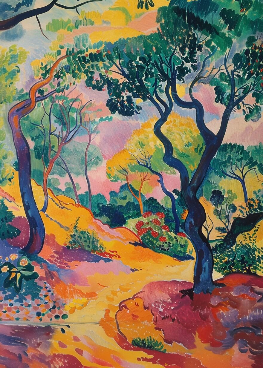 Skovens Ro - Matisse Style